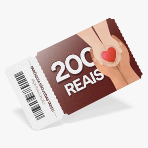 Doação mensal de R$ 200