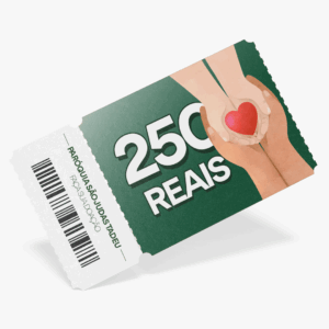 Doação mensal de R$ 250