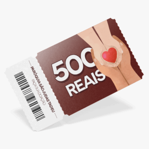 Doação mensal de R$ 500